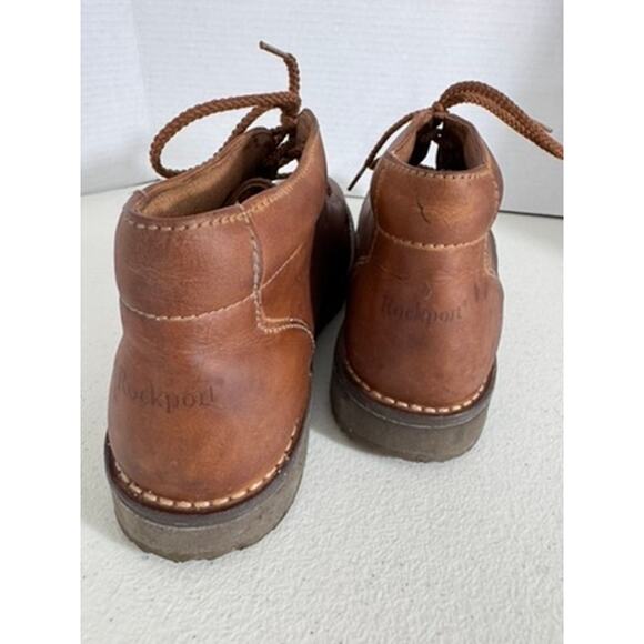 "ROCKPORT" Womens Ankle Boots Lace Up Y2K Preppy Work Lace up Outdoor Hiking - Picture 7 of 15